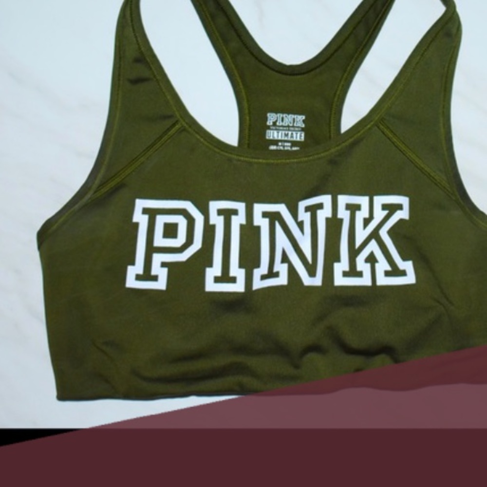 Pink bra